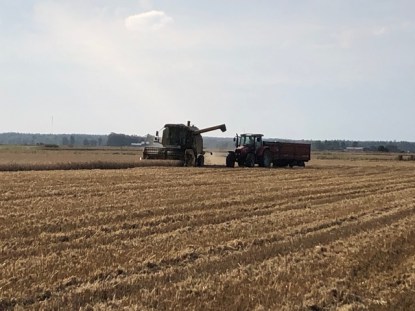 Combine in action