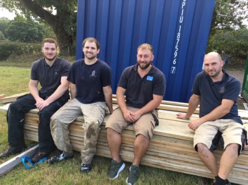 Oakwrights team 25 Sept