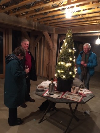 Drinks and canapes.JPG