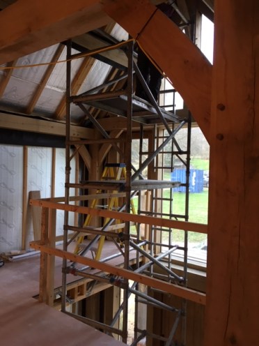 Inside 12.02 Tower for 1st Fix Electrics 2