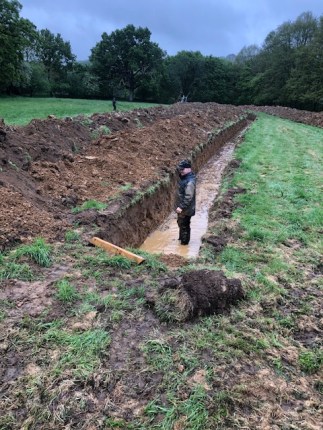 Outside Trench 28.04