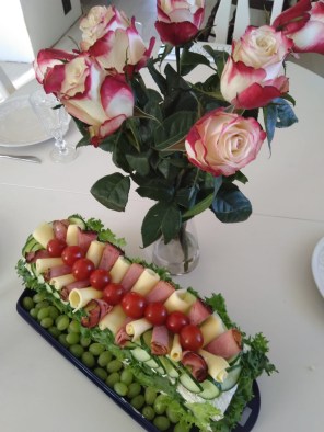 Silvia's birthday sandwich