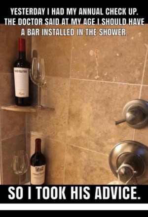 Bar in Shower