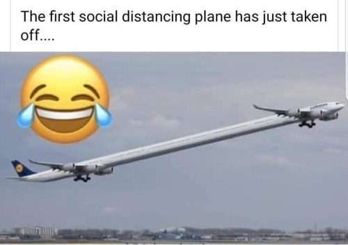 Social distance plane