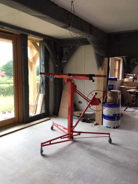 Plaster Boarding Downstairs 19.07 2