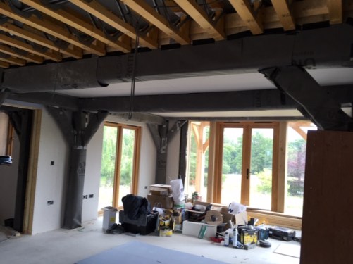 Plaster Boarding Downstairs 19.07 4