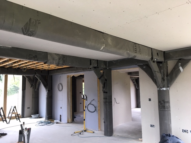 Plaster Boarding Downstairs 19.07 5