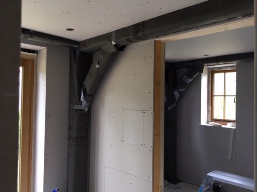 Plaster Boarding Downstairs 19.07 6