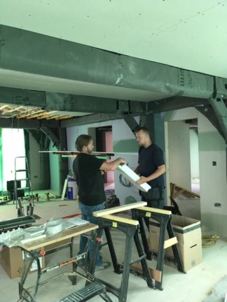 Plasterboard Downstairs 27.07 2