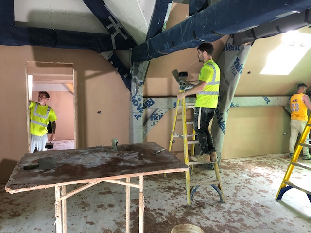 Plastering 01.07 Dermot etc 1