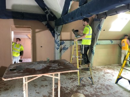 Plastering 01.07 Dermot etc 1