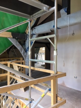 Plastering 1st 05.07 Landing Thru to Oriental