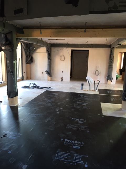 Floor Tiling Downstairs 10.09.20 2