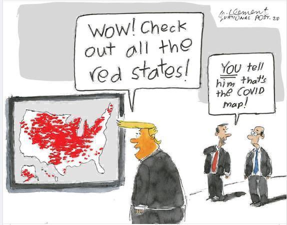 Trump Red States